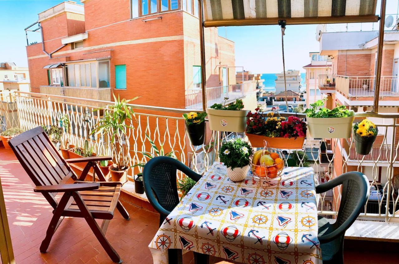 דירות לידו די אוסטיה Penthouse Salus Sea View Terrace מראה חיצוני תמונה