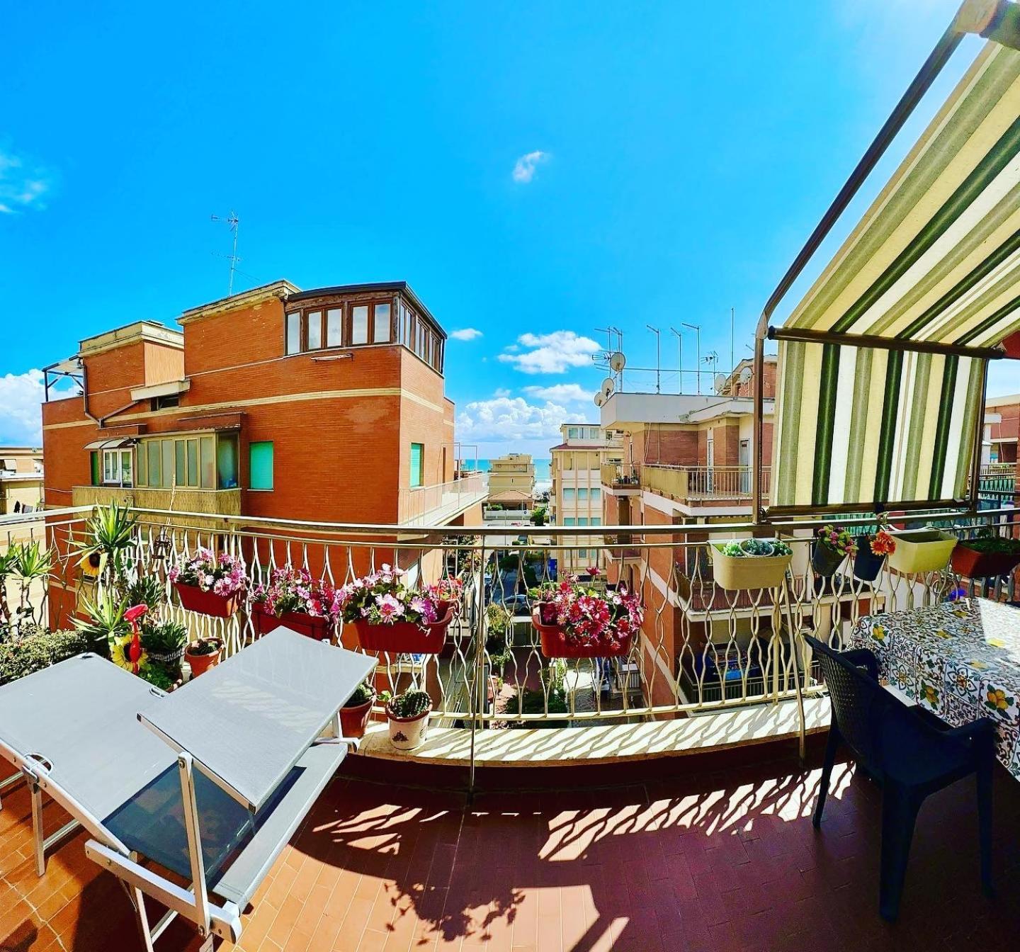 דירות לידו די אוסטיה Penthouse Salus Sea View Terrace מראה חיצוני תמונה