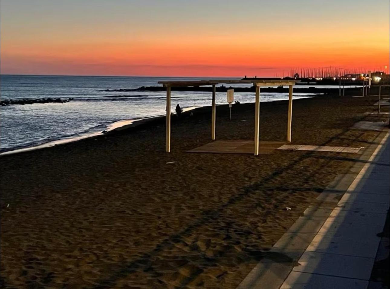 דירות לידו די אוסטיה Penthouse Salus Sea View Terrace מראה חיצוני תמונה
